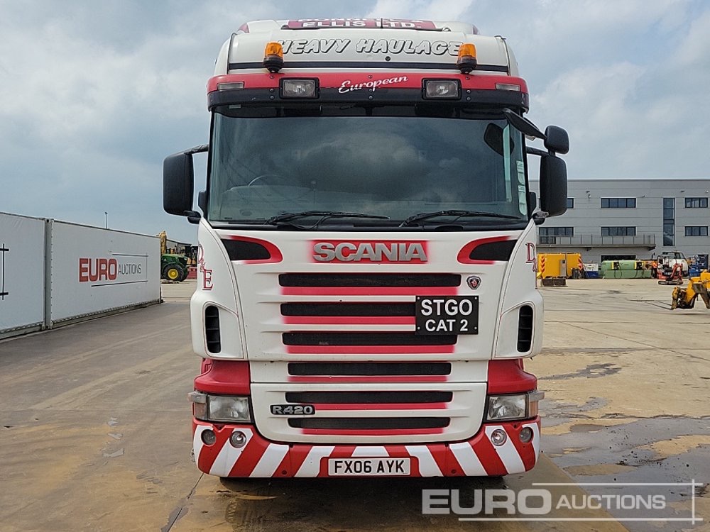 Scania R420 tractor unit
